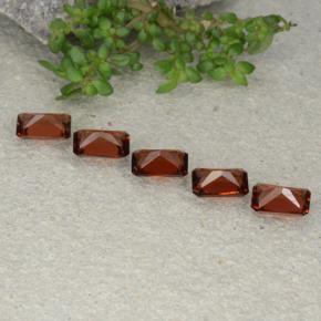 2,76 ct natürliche roter Pyrop-Edelsteine, Smaragdschliff, VVS-VS