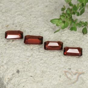 2.17 ct natürliche Mittelrot Pyrop-Granat-Edelsteine, Oktagonschliff, VVS-VS