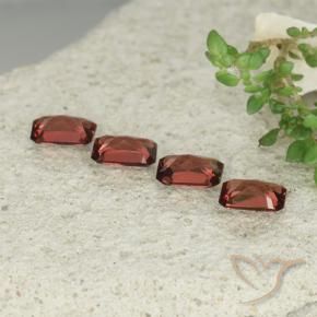 2.42 ct natürliche tiefrot Pyrop-Granat-Edelsteine, Oktagonschliff, VVS-VS