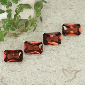 2.17 ct natürliche tiefrot Pyrop-Granat-Edelsteine, Oktagonschliff, VVS-VS