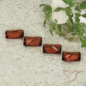 2.17 ct natürliche tiefrot Pyrop-Granat-Edelsteine, Oktagonschliff, VVS-VS