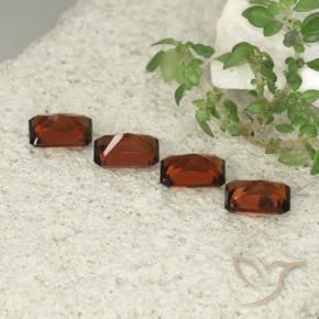 2.64 ct natürliche Mittelrot Pyrop-Granat-Edelsteine, Oktagonschliff, VVS-VS