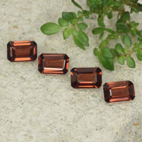2,30 ct natürliche roter Pyrop-Edelsteine, Smaragdschliff, VS