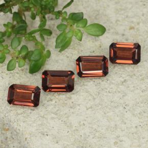 2,30 ct natürliche roter Pyrop-Edelsteine, Smaragdschliff, VS