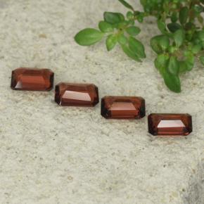 2,30 ct natürliche roter Pyrop-Edelsteine, Smaragdschliff, VS