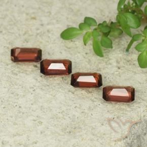 1.85 ct natürliche tiefrot Pyrop-Granat-Edelsteine, Oktagonschliff, VS