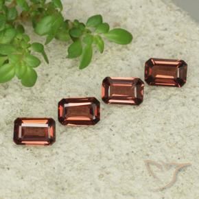 2.06 ct natürliche Sangria Rot Pyrop-Granat-Edelsteine, Oktagonschliff, VS