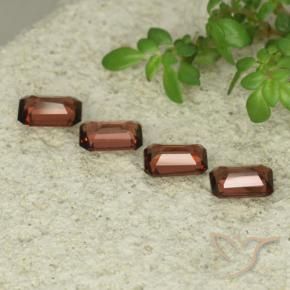 2.06 ct natürliche Sangria Rot Pyrop-Granat-Edelsteine, Oktagonschliff, VS