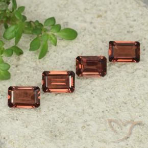 2.65 ct natürliche tiefrot Pyrop-Granat-Edelsteine, Oktagonschliff, VS