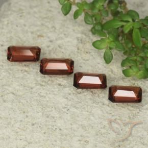 1.99 ct natürliche Mittelrot Pyrop-Granat-Edelsteine, Oktagonschliff, VS