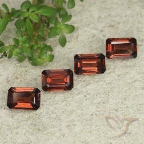 2.70 ct natürliche Mittelrot Pyrop-Granat-Edelsteine, Oktagonschliff, VS