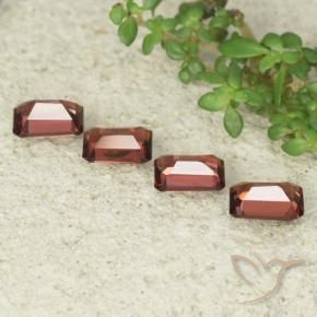 2.61 ct natürliche Tiefes Beerenrot Pyrop-Granat-Edelsteine, Oktagonschliff, VS