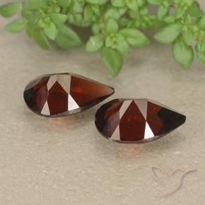 2.02 ct natürliche tiefrot Pyrop-Granat-Edelsteine, Birnenform, VS