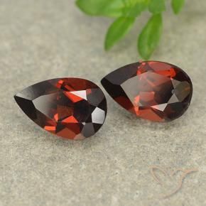 2.01 ct natürliche Merlot Rot Pyrop-Granat-Edelsteine, Birnenform, VVS-VS