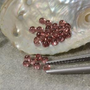 2,01 ct natürliche roter Pyrop-Edelsteine, Rundschliff, Transparent