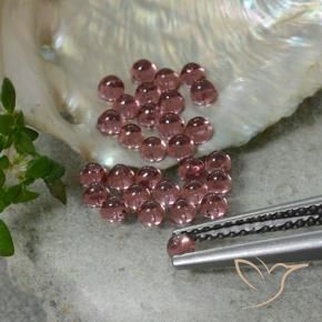 1.99 ct natürliche Scharlachroter Ton Pyrop-Granat-Edelsteine, Rund Schliff, Transparent