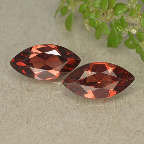 2.26ctw Natürlicher Tiefes Beerenrot Pyrop-Granat, Marquise, VVS-VS