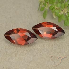 1.80 ct natürliche Hellrot Pyrop-Granat-Edelsteine, Marquise, VVS-VS