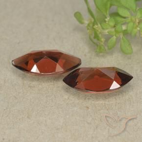 2.43 ct natürliche dunkelrot Pyrop-Granat-Edelsteine, Marquise, VVS-VS