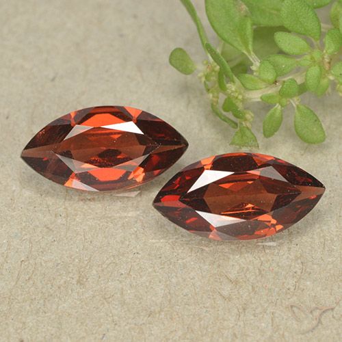 2.18ctw Natürlicher Johannisbeere Rot Pyrop-Granat, Marquise, VVS-VS
