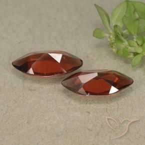 2.12 ct natürliche Sangria Rot Pyrop-Granat-Edelsteine, Marquise, VVS-VS