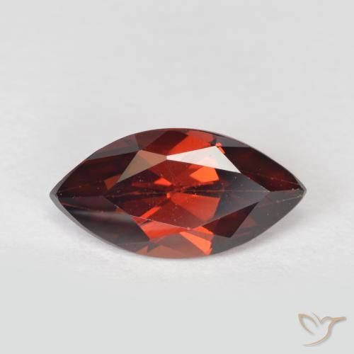 9,17 ctw natürlicher Merlot Rot Pyrop-Granat, Marquise, VVS-VS