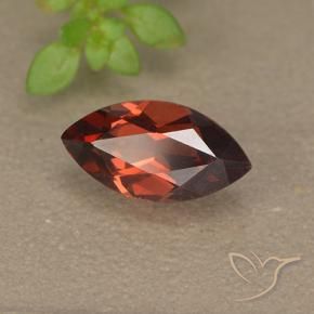 9,17 ctw natürlicher tiefrot Pyrop-Granat, Marquise, VVS-VS