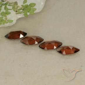 4.69 ct natürliche Mittelrot Pyrop-Granat-Edelsteine, Marquise, VVS-VS