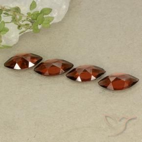 4.05 ct natürliche tiefrot Pyrop-Granat-Edelsteine, Marquise, VVS-VS