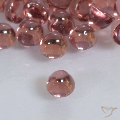 2.00ctw Natürlicher tiefrot Pyrop-Granat, Runden, Transparent