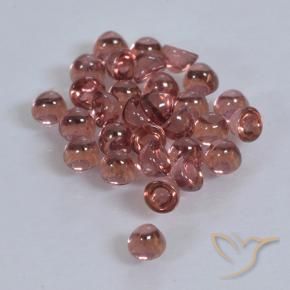 2.00 ct natürliche tiefrot Pyrop-Granat-Edelsteine, Runden, Transparent