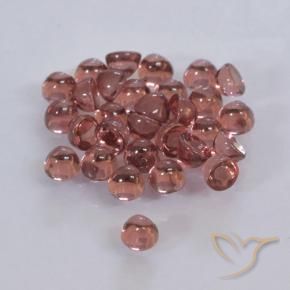 2.00 ct natürliche tiefrot Pyrop-Granat-Edelsteine, Runden, Transparent