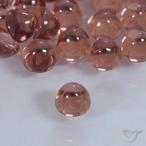 2.00ctw Natürlicher Mittel-Dunkelrot Pyrop-Granat, Runden, Transparent