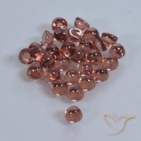 2.00 ct natürliche Mittel-Dunkelrot Pyrop-Granat-Edelsteine, Runden, Transparent
