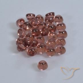 2.00 ct natürliche Mittel-Dunkelrot Pyrop-Granat-Edelsteine, Runden, Transparent