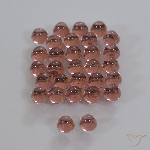 2.04ctw Natürlicher Warmes Rot Pyrop-Granat, Runden, Transparent