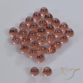 2.02 ct natürliche Mittelrot Pyrop-Granat-Edelsteine, Runden, Transparent