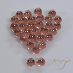 2.02 ct natürliche Mittelrot Pyrop-Granat-Edelsteine, Runden, Transparent