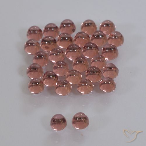 1.99ctw Natürlicher Mittelrot Pyrop-Granat, Runden, Transparent