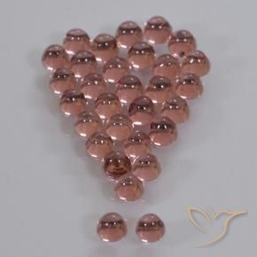 1.99 ct natürliche Mittelrot Pyrop-Granat-Edelsteine, Runden, Transparent