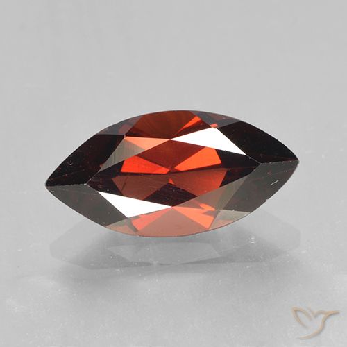 2.05ct Natürlicher Tiefes Scharlachrot Pyrop-Granat, Marquise, VVS-VS
