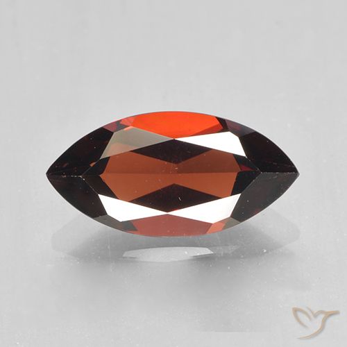 2.09ct Natürlicher dunkelrot Pyrop-Granat, Marquise, VVS-VS