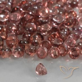 9,17 ctw natürlicher Scharlachroter Ton Pyrop-Granat, Runden, Transparent