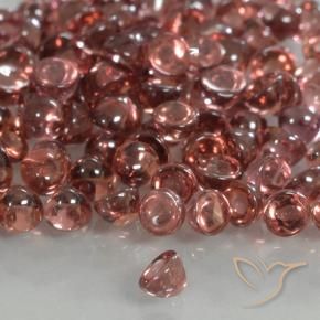9,17 ctw natürlicher Scharlachroter Ton Pyrop-Granat, Runden, Transparent