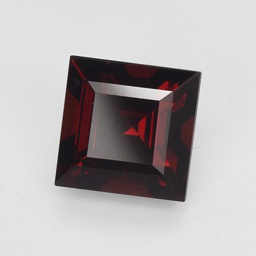 1,57 ctw natürlicher roter Pyrop, Quadrat, VVS-VS