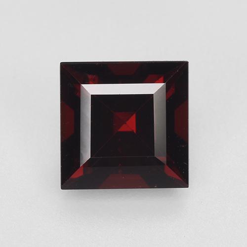 1,57 ctw natürlicher roter Pyrop, Quadrat, VVS-VS