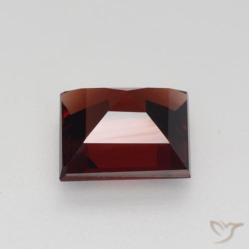 9,17 ctw natürlicher Tiefes Blutrot Pyrop-Granat, Quadrat, VVS-VS
