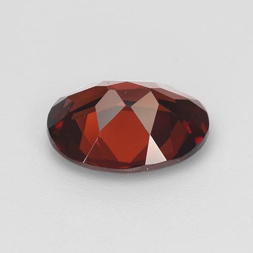 2,02 ctw natürlicher roter Pyrop, Oval Schliff, VVS
