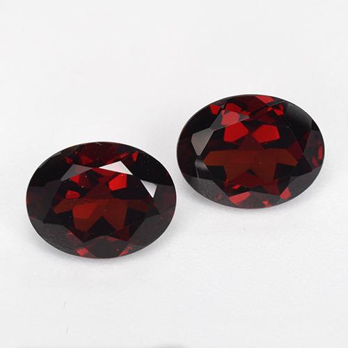 4,63 ct natürliche roter Pyrop-Edelsteine, Oval Schliff, VVS-VS