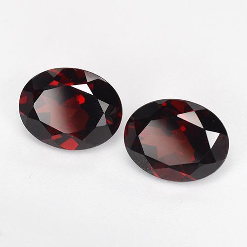 4,63 ct natürliche roter Pyrop-Edelsteine, Oval Schliff, VVS-VS